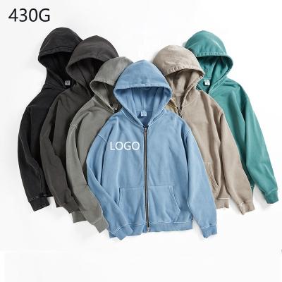 China 2021 new breathable custom embroidery hoodie unisex sportswear zip up tracksuit for sale