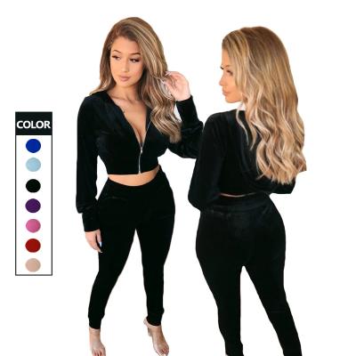 China High Quality Breathable Custom Made Hoodies Velvet Tracksuit Designers Tracksuit For Women for sale