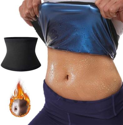 China 2021New Fat Shaper Tummy Control Breathable Burning Quick Dry Sweat Wrap Around Waist Shaper And Butt Lifter for sale