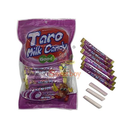 China Stick Type Natural Candy Taro Maker Soft Chewy Candy Wholesale for sale