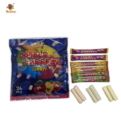 China Natural Promotional Good Quality Sweet Candy Fruit Chewing Candy for sale