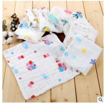 China QUICK DRY Cotton Six-Layer Gauze Baby Bath Towel for sale