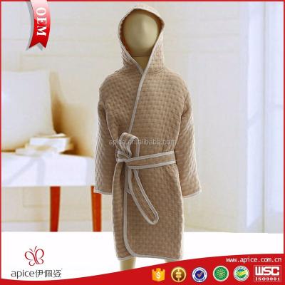 China Breathable Hot Sale Fashion Design Colorful Cotton Baby Bathrobe For Home Use for sale