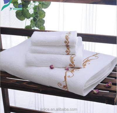 China QUICK DRY Wholesale Cotton Embroidery Hand Towel Hotel Textiles for sale