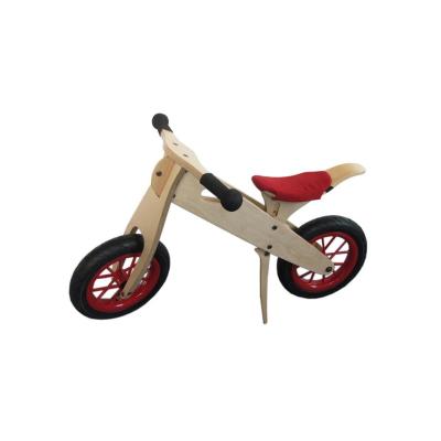 China The latest street wooden balance bike for kids, wooden toy balance bike for childrenwood run bike for sale