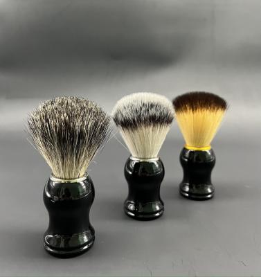 China Shaving Brush Relax Best Quality Metal Shaving Brush Set For Man Grooming Set With Shaving Brush Holder for sale