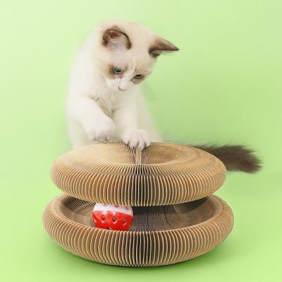 China Source Manufacturer Organ Cat Scratch Board Stocked Magic Cat Nest Toys Support Customization and Wholesale for sale