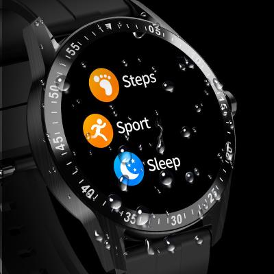 China Cariditesh06 Auto Date Customized Smart Watch Multi Language Fast Magnetic Absorption Color Screen Fill Cool Black Silver Smart Watch for sale