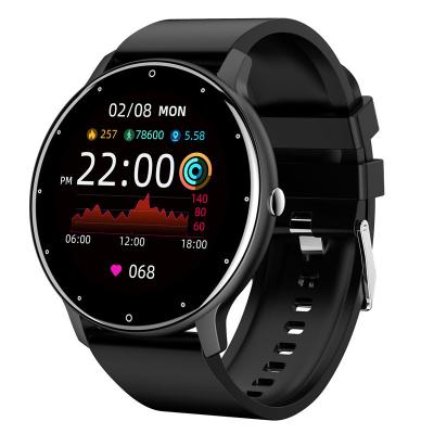 China Playback MP3 1.28 Inch Touch Screen Heart Rate Blood Pressure Sport Smart Watch ZL02 Health Monitoring Smartwatch For Women Men for sale