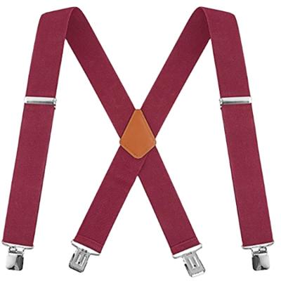 China Fashionable Men's Shirt Suspenders For Wedding Trouser Braces Supporter Suspender Ties Adjustable Elastic Waistband for sale