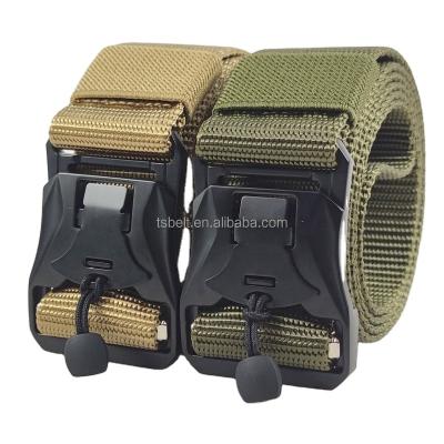 China High Strength Customized Logo Waist Training Belt Tactical Belt Men's Outdoor Nylon Belts for sale