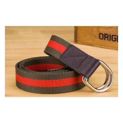 China High strength canvas fabric belt for men for sale