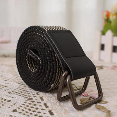 China Polyester fashion anaCdian canvas belt with OEM supplier canvas belt for sale