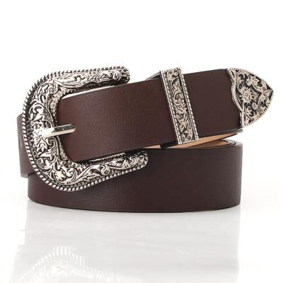 China Hot Sale PU Leather Belt Eco - Friendly Decorative Belt For Women for sale