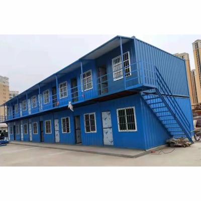 China Up To 4.2m Rendering Height Light Steel Villa Container House With Hot Galvanized Steel Main Structure for sale