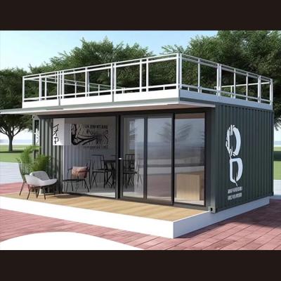 China Building Style Customize Light Steel Villa Container House With Custom Made Layout And EPS/PU/Rock Wool Insulation for sale