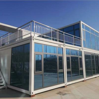 China Sustainable 2 Bedroom Prefab Container Homes with Environmental Friendly Features for sale