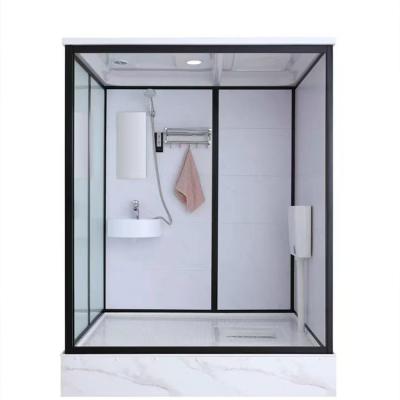 China Floor standing Installation Type Integrated Bathroom with Dual Flush and ADA Compliant Certifications for sale