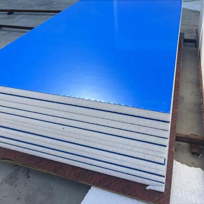 China Brandwaarde Rockwool Sandwich Panel Klasse A1 Glasvezel Gipsplaat 50 mm Dikte Te koop