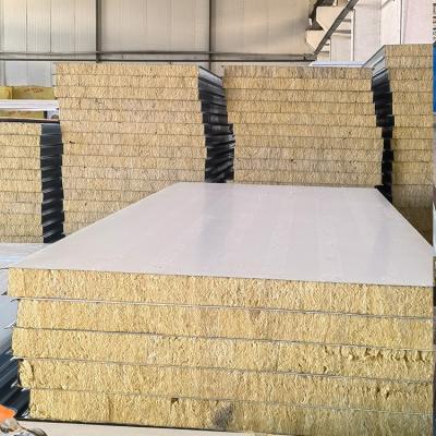 China Hoge sterkte glazen panelen Sandwich Rockwool met brandwaarde klasse A1 en treksterkte ≥ 7,5 kPa Te koop