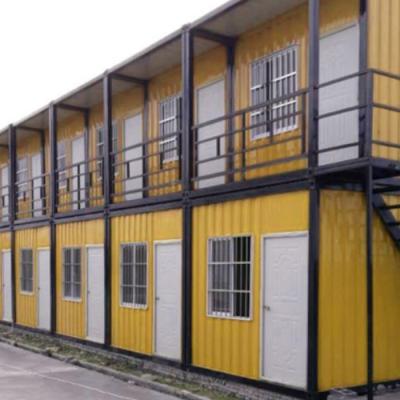 China Galvanized Steel Sheet 2 Floor Shipping Container House For Lighting And Sockets Expandable Shipping Container House for sale