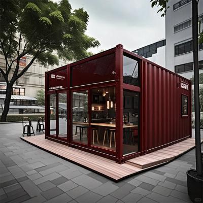 China Spacious 2 Bedroom Pre Built Shipping Container Homes With Tile Flooring And Aluminum Doors for sale