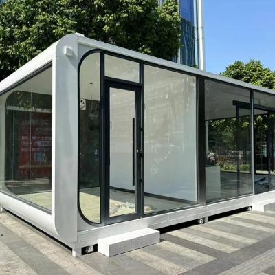 China Casas de contêineres pré-fabricadas com 2 quartos com sistema elétrico pré-instalado e design personalizável à venda