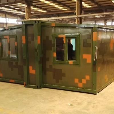 China Mac Compatible Double Wing Expansion Box House With Plug And Play And Simple Setup Prefab Container Homes for sale