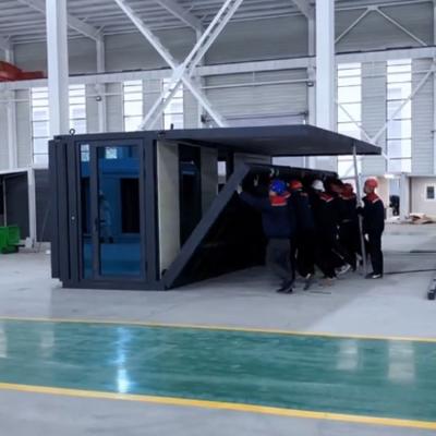 China Wohnzimmer Klapphaus Erweiterbares Containerhaus 10ft Containerhaus zu verkaufen