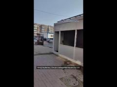 2 bedroom prefab container homes 2.5mm wall thickness anti corrosive coating for customer requiremen