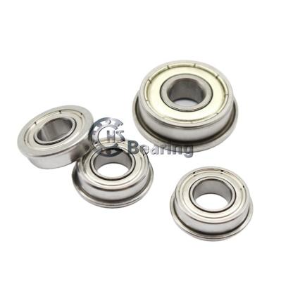 China Garment Shops Factory Outlet High Quality Flange Bearing Thrust MF128ZZ MF148ZZ Series Motorcycle Spare Parts OEM Bearing With Flange for sale