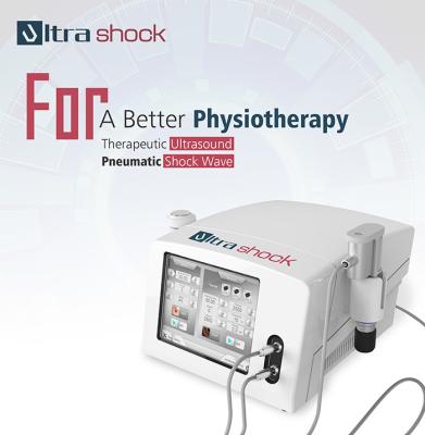 China Tragbare Stoßwellen-Physiotherapie-Maschine Ultrashock-Ultraschall-Schmerzlinderung zu verkaufen