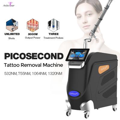 中国 カスタマイズされるOEM  Picosecondレーザーの入れ墨の取り外し機械あざの取り外し 販売のため