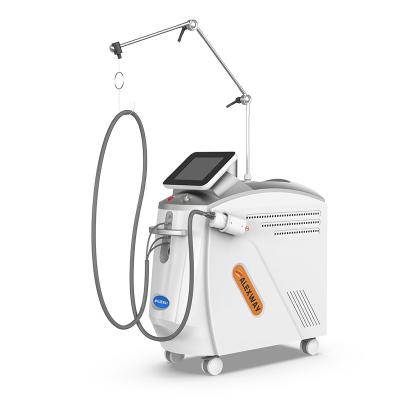 Cina UK-Lamp Alexandrite Long Pulse 755 1064 ND YAG Laser di depilazione anche per il ringiovanimento della pelle in vendita