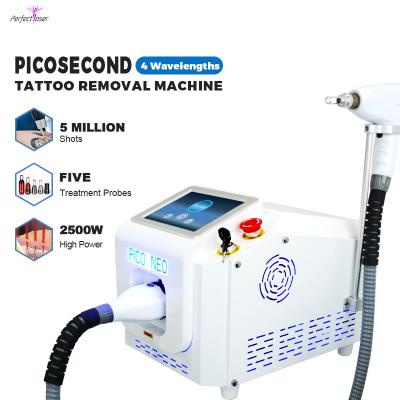 China Pikosekunde Q Switch Laser Tattooentfernungsmaschine 2000W Hautverjüngungsausrüstung zu verkaufen