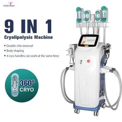 China 2500W Cryolipolysis Slimming Machine 360 ​​Kryotherapie-Fettgefriermaschine zu verkaufen