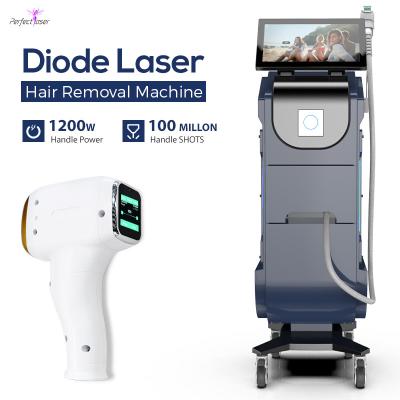 China Anpassbare 808nm Laser-Haarentfernung Maschine mit 15,6 Zoll Android Touch Display zu verkaufen