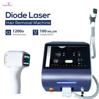 Chine Machine d'épilation laser à diode 808nm avancée avec une longueur d'onde de 755nm 808nm 1064nm et une taille de tache de 15*26mm à vendre