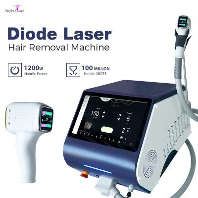 China Laser de diodo de enfriamiento de semiconductores de agua-aire con longitud de onda de 755nm 808nm 1064nm en venta