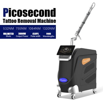 China Oem Odm Picosecond Laser Tattoo Entfernung Maschine für die Farbpigmentierung Behandlung zu verkaufen