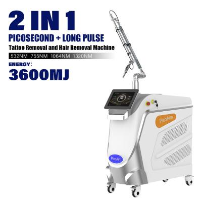 China Nd Yag 755nm Picosecond Laser Tattoo Removal Machine Pigmentatieverwijdering Te koop