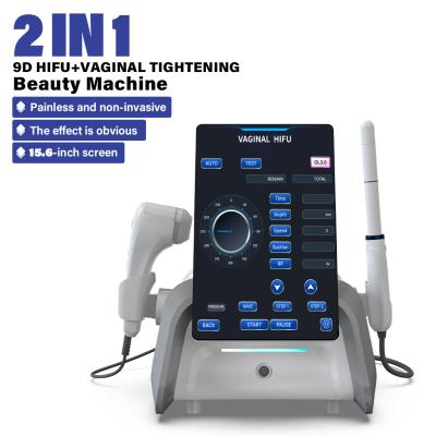 China 5 in 1 Hifu High Intensity Focused Ultrasound Vmax Face Rejuvenation Wrinkle Removal Vaginale Stretching Machine Te koop