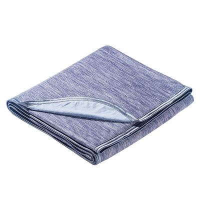 China OEM Cool Summer Autumn Throw Blanket ab Cooling Sides-- To Touch Fiber Lightweight Cold Blanket For Sleep for sale