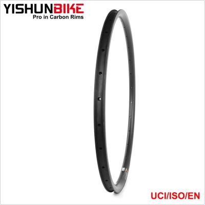 China YISHUN Amazing 700C Carbon Bike 28mm Wide Profile 29mm Anvil Gravel28C-TLR Carbon Bicycle 395g Offset Tubeless Rims for sale