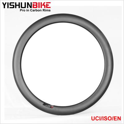 China High Carbon 210 TG Resin Formula 700c Carbon Rims Extra Wide Tubeles TLR For Road Bike for sale