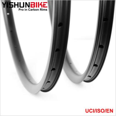 China YISHUNBIKE Carbon Mountain Bike Carbon 29 Rim Offset Design 30mm Width For XC ASD29-30S-XC for sale