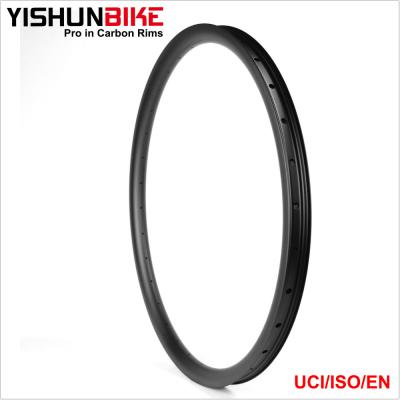 China MTB DH/Downhill Cycling 2017 YISHUN RSD Ultra Strong High Speed ​​DH Carbon mtb rims 27.5er 37mm T700c wide toray carbon UD/3K 650B for sale