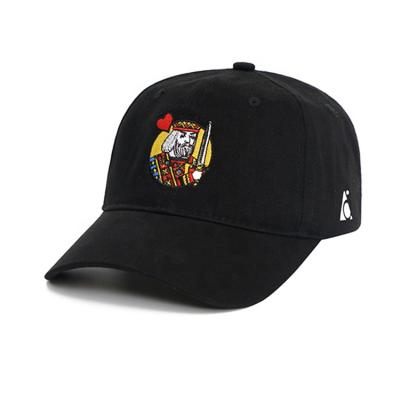 China JOINT Wholesale Custom Black Embroidery Dad Hats Cotton Twill Hat for sale