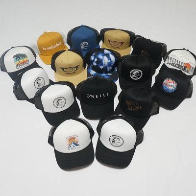 China High Quality Custom 5 Panel Embroidered Applique Patch Common Mesh Back Mesh Trucker Snapback Hat for sale