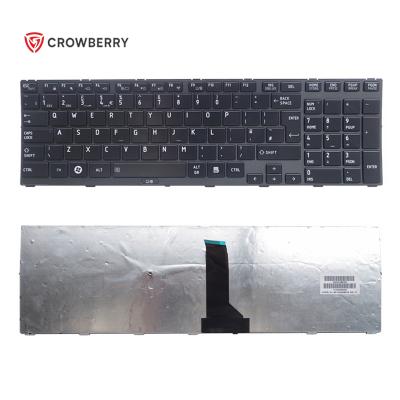 China Original Plug and Play Black Laptop Keyboard for Toshiba Tecra R850 R950 R960 Notebook Keyboard with Frame for sale